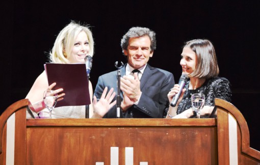 Los conductores Cecilia “Caramelito” Carrizo, Claudio Rígoli y Silvina Chediek aportaron toda su calidez.
