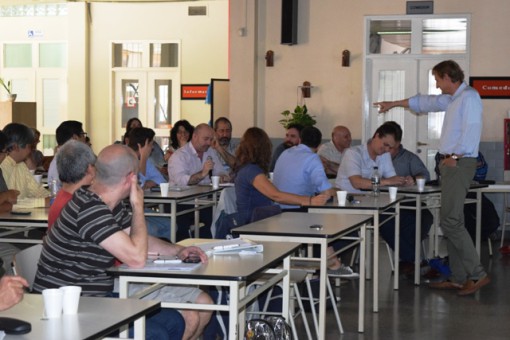 El licenciado Bernhard Scholz, presidente de CDO Italia, encabezó el curso de formación "Del trabajo a la obra, de la obra al bien común".