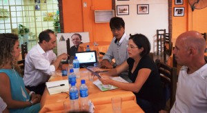 El programa conjunto entre las tres instituciones beneficia a más de 100 niños de 6 a 17 años de la Escuela Sociodeportiva “Alfredo Di Stéfano”. 